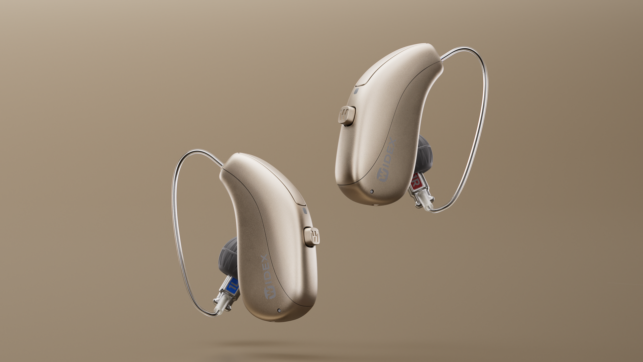 Golden Brown Hearing AId